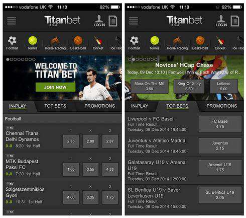 Titan bet blackjack