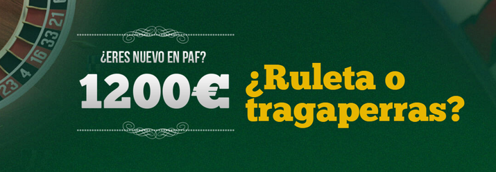 Bono Casino para nuevos usuarios Paf bono casino 2