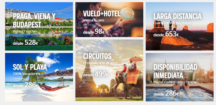 Paquetes y viajes viajes