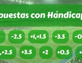 Apuestas con Hándicap: qué son y cómo funcionan