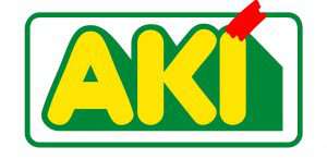 logo verde y amarillo akí