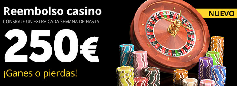 Reembolso en Casino reembolso casino luckia