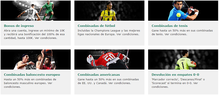 Bonos Bet365