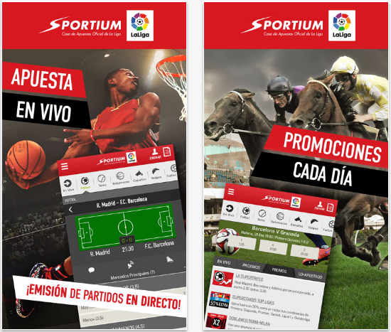 Sportium app