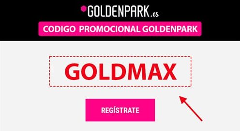 codigo promocional goldenpark
